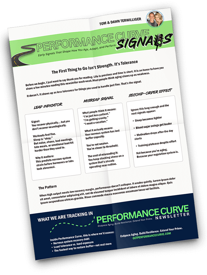 3D SIGNALS Mock UP folded page ROTATED Performance Curve: Signals | Tom & Dawn Terwilliger